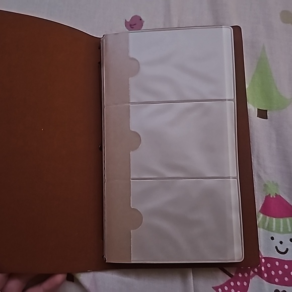 Terracotta Butterfly "R" Card, Money, And Note Book - Picture 2 of 6